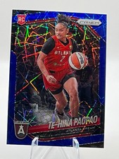 2025 Panini Prizm WNBA #61 Te-Hina Paopao Blue Velocity DREAM