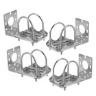  4 Pcs Außenantennenhalterung Montagewinkel Antennenhalterungen Montagehalterung