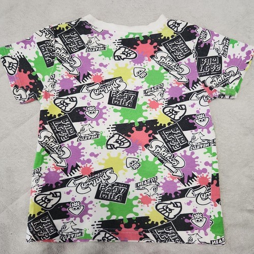Splatoon 2 Short Sleeve T-Shirt 120cm - Used, Good Condition - Imagen 2 de 2