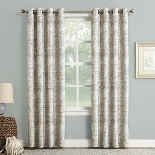 Sun Zero Grommet Top Lichtenberg Blackout Curtain Panel 50x84 - Picture 1 of 4