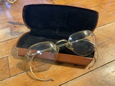 Vintage 1/10 12k Gold Filled Eyeglasses W Deco Case