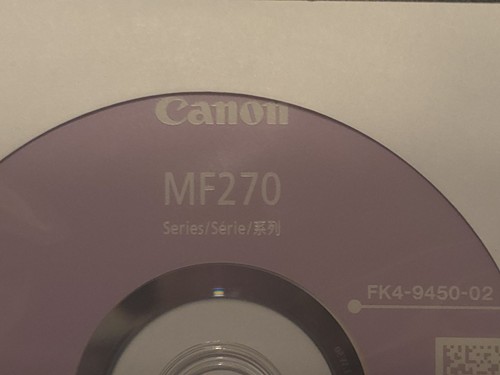 Canon MF 270 Setup Installation DVD ROM Software /Driver FK4-9450-02 NEW,OEM! - Picture 10 of 14