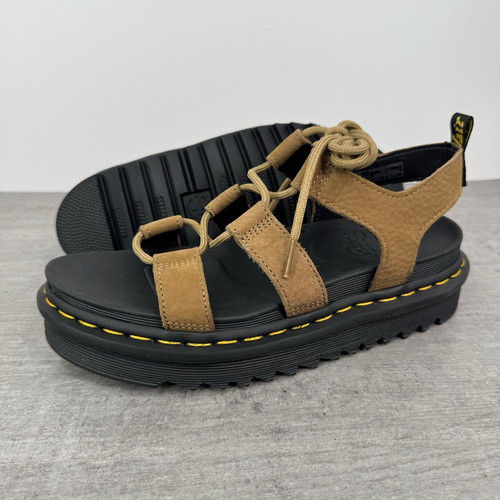 Sandalias Dr. Martens Nartilla Gladiador - Marrón - Para Mujer Talla 8 - Imagen 1 de 12