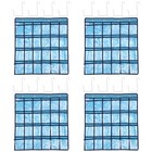  4 PCS Hanging Office Materials Pouch Cell Phone Holders for Classrooms