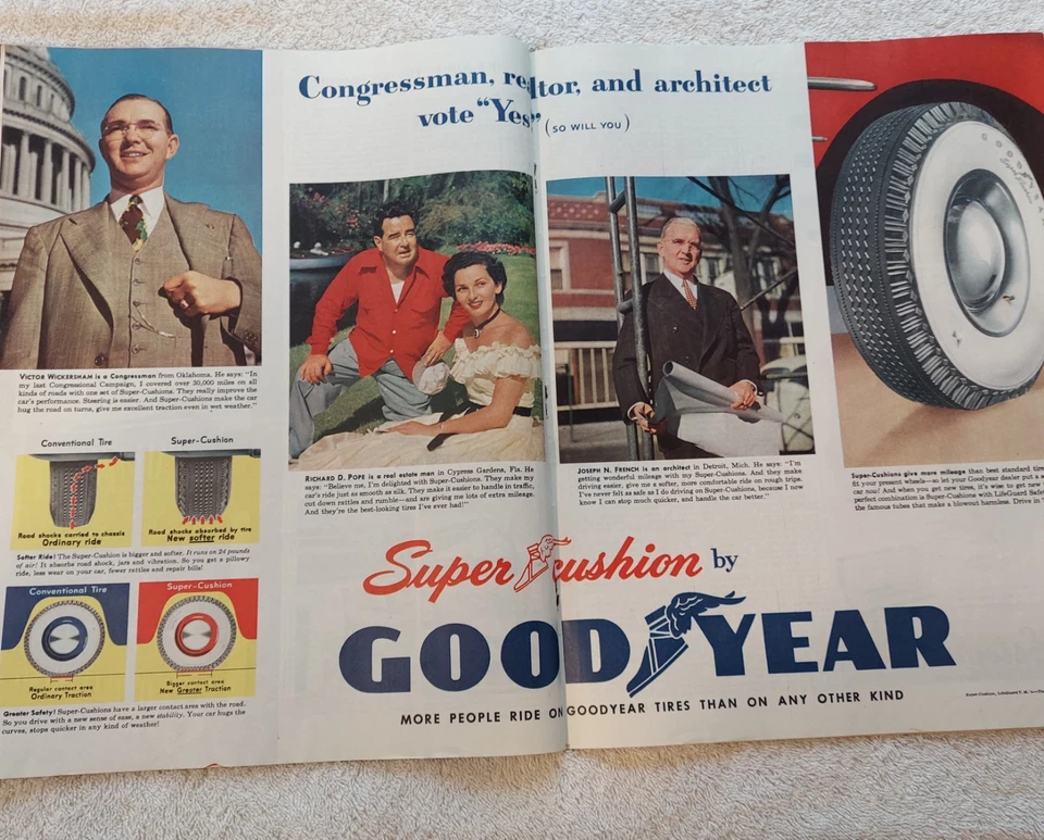 Collier's Magazine June 18 1949 Illustrated Vintage Advertisements  - Image 4 of 4