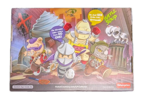 Fisher-Price Nickelodeon Little People TMNT Villanos 40 Aniversario Set Nuevo en Caja - Imagen 5 de 12
