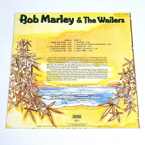 LP Bob Marley & The Wailers - Foto 2 di 4