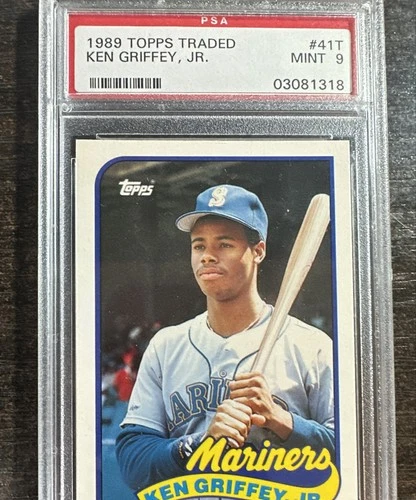 1989 Topps Traded - Ken Griffey Jr #41T (RC) PSA 9