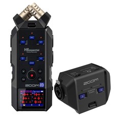Zoom H6essential Portable Audio Recorder  EXH6e Dual XLR-1/4" TRS Input Capsule