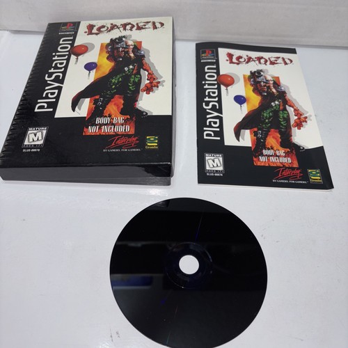 Loaded, Long Box PS1 (Sony PlayStation 1, mit Handbuch und Registrierungskarte - Bild 1 von 13