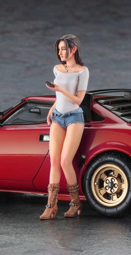 Hasegawa 1/24 Lancia Stratos HF Stradale with Italian Girls Figure Model Kit - 第 2/4 張圖片