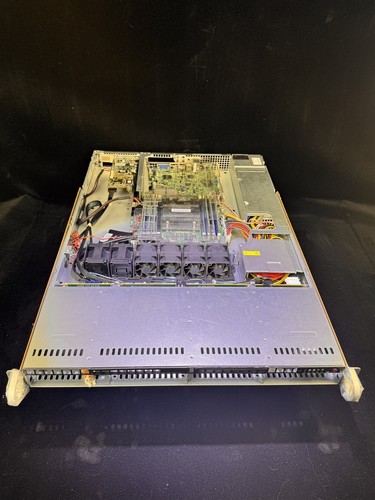 CSE-815 SUPERMICRO X9DRW-iF 1x QUAD CORE E5-2637 3.5GHz 128GB RAM 4x 2TB SSD - Picture 2 of 4