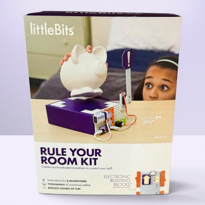 #ad #ad LittleBits RULE YOUR ROOM KIT Electro Build Block Open Box New $24.95