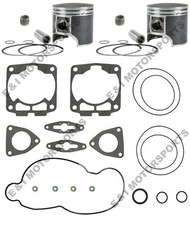 2007 Polaris Switchback 600 HO Carb Top End Rebuild Kit SPI Pistons Gaskets Std