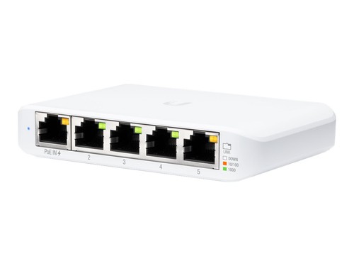 UbiQuiti - USW-FLEX-MINI - UniFi Switch USW Flex Mini - Switch - Smart - 4 x 10/ - Bild 2 von 3