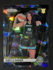 2024 Panini WNBA Prizm Kamilla Cardoso Variation RC Silver Cracked Ice Prizm