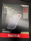 4TB SSD External Hard Drive SanDisk Extreme Portable USB-C - SSD