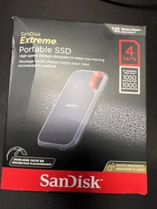 4TB SSD Disque dur externe SanDisk Extreme Portable USB-C - SSD