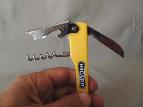 Vintage Ricard Flaschenöffner - Korkenzieher und kleines Messer - Bild 9 von 11
