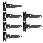 6PCS T Shape hinge Steel Door Hinges Metal Door Hinges Rustproof Hinges