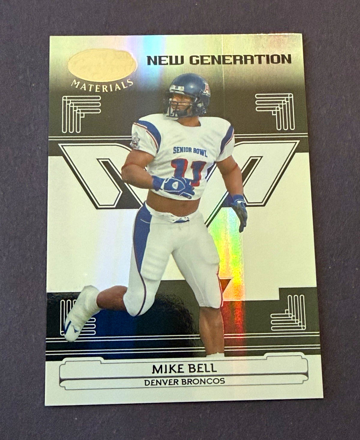 Mike Bell 2006 Leaf Certified New Generation Materials Mirror Black 1/1