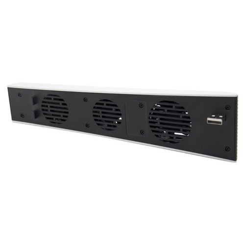 Cooling Fan Suitable for , External USB Powered Triple High Speed Fan Stand - Zdjęcie 7 z 8