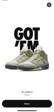 Size 9 - Jordan 5 Retro Jade Horizon