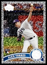 2011 Topps Update #US302 Alex Torres Diamond Anniversary Card