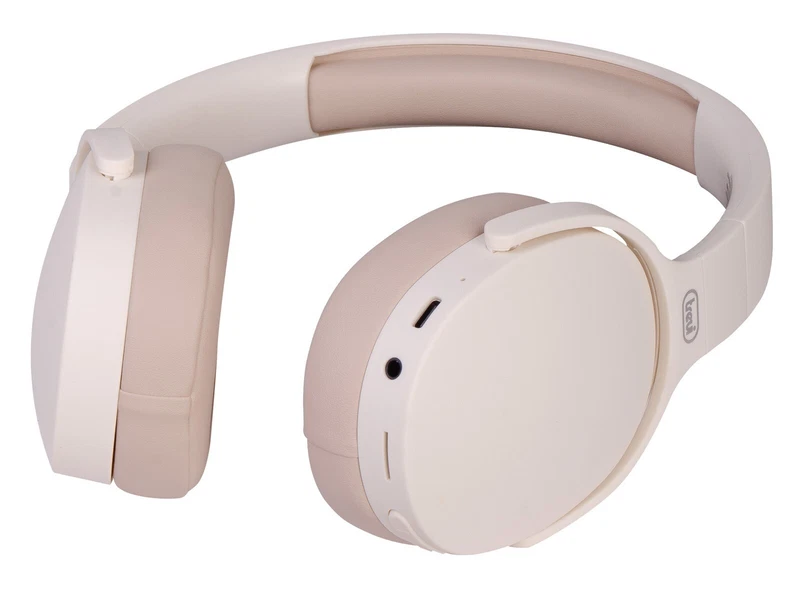 Cuffia Stereo Bluetooth TREVI DJ Digital DJ 12E45 CREMA, fotografia 3 di 7
