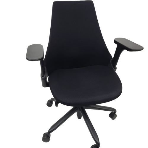 Herman Miller Sayl Fully Adjustable Black Fabric Back - Picture 1 of 4