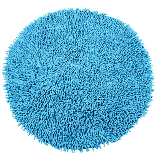 Bathmat Bathroom Rug Cotton Anti-Skid Round Bath Mats Shaggy 60x60 CM, Pack 1 - Picture 8 of 16