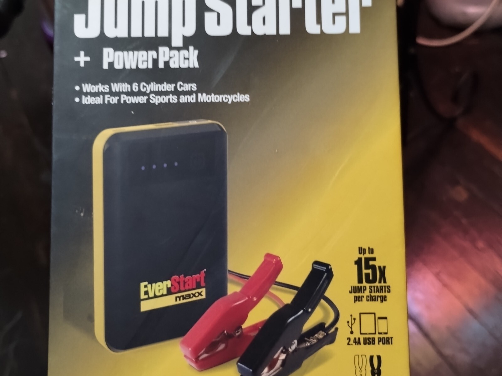 EverStart Maxx Jump Starter/Power Pack 600 Peak Amp LithiumIon (EL224