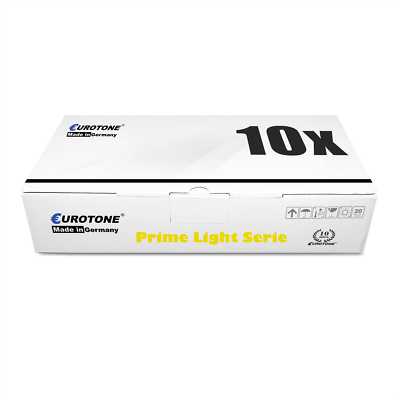 10x Eurotone PRIME Toner/Chip XXL für HP LaserJet Pro MFP M-201-dw MFP M-225-dw
