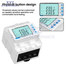 Tuya WiFi 100A 3-phase Smart Reclosing Switch Protector Limiting Circuit Breaker