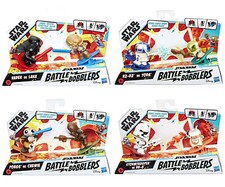 STAR WARS™ - Hasbro  BATTLE BOBBLERS - WACKELFIGUREN - 4 verschiedene Sets - NEU