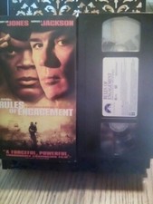 Roles Of Engagement (VHS,2000) Tommy Lee Jones Samuel L. Jackson