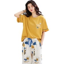 Sleep Wear 100 Soft Cotton Multicolor Pajama Set Lounge wear M L XL XXL 3XL