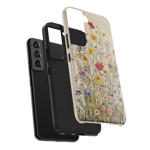 Vintage Style Wildflowers Print Tough Smart Phone Case iPhone Case - Picture 95 of 99