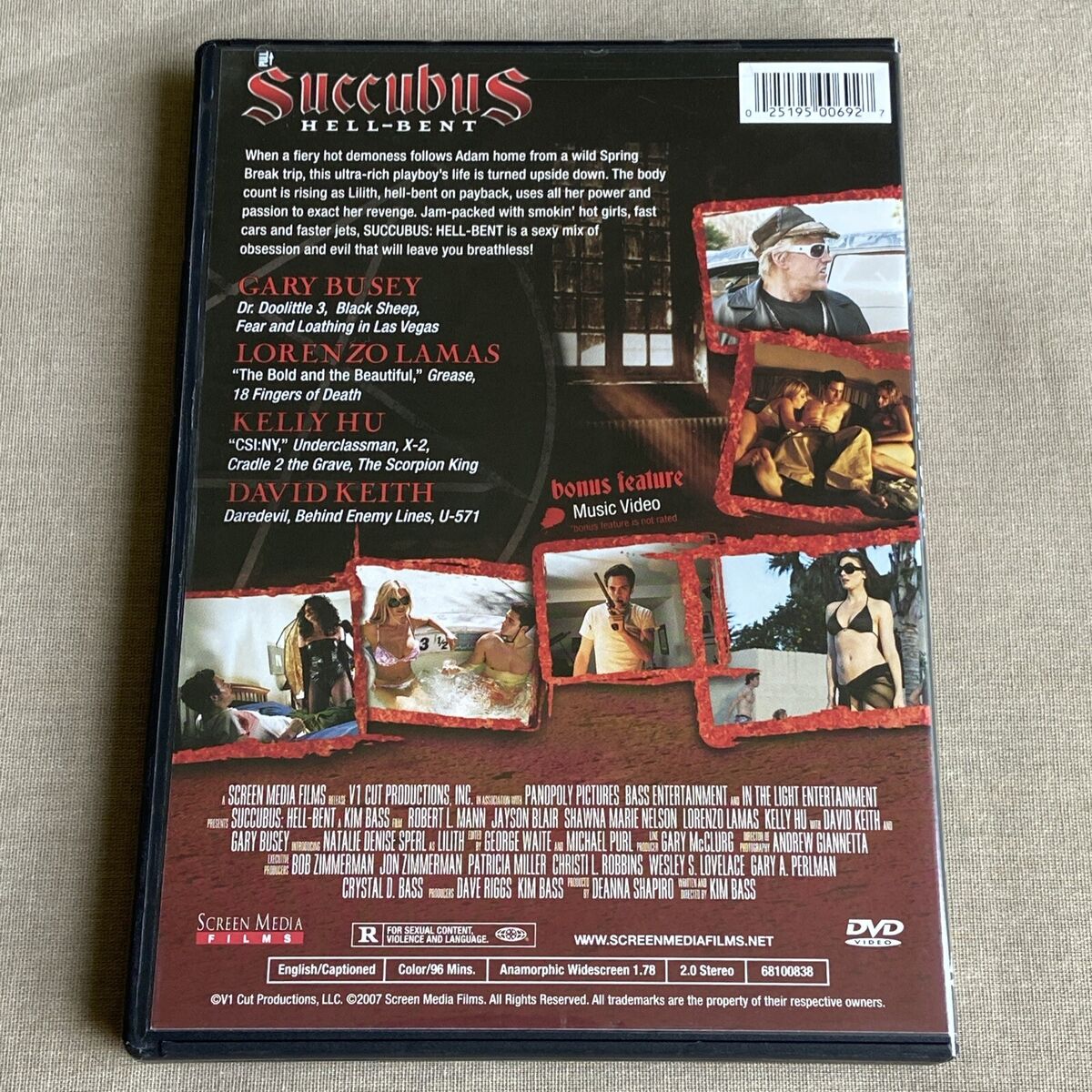 Succubus: Hell-Bent (DVD, 2007) Horror Thriller Gary Busey Lorenzo Lamas + | eBay Succubus: Hell-Bent (DVD, 2007) Horror Thriller Gary Busey Lorenzo Lamas + | eBay