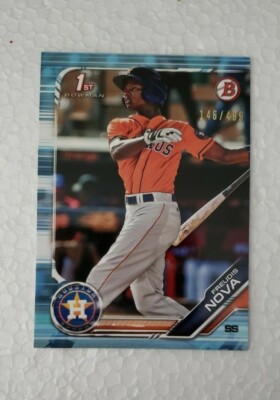 2019 Bowman Prospects Himmelblau #BP21 Freudis Nova Sn 146/499