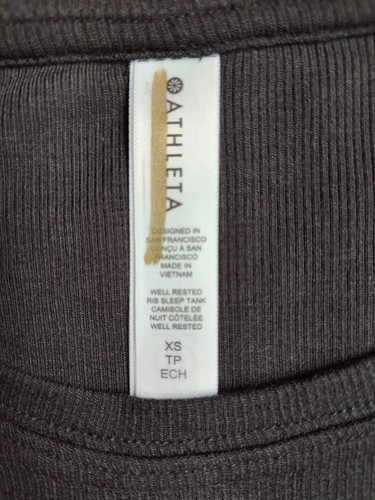 ATHLETA Well Rested Rib Sleep Tank NWOT COMFORT, BREATHABLE, VOLUME PRICING - Picture 4 of 14