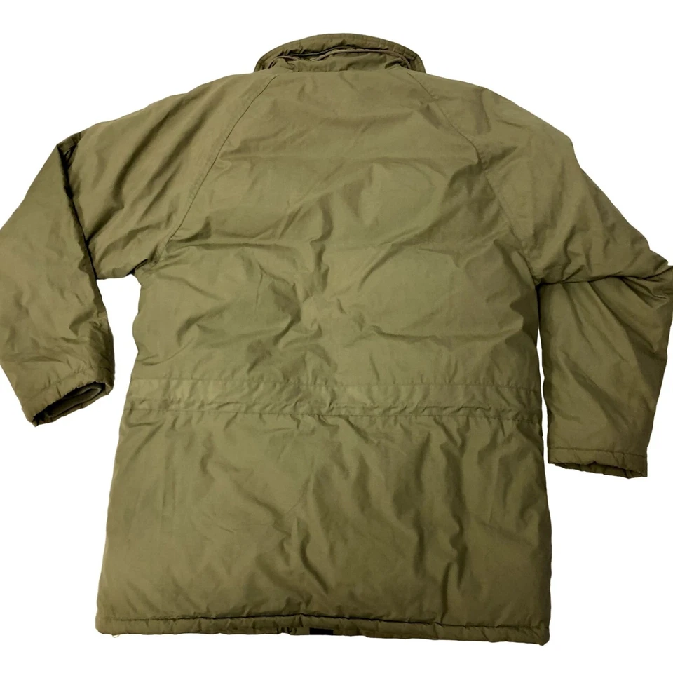 Parka Field Stream Caqui Relleno Verde CAZA Abrigo de Campo Chaqueta de Invierno M Foto 2 de 4