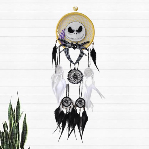 The Nightmare Before Christmas Jack Sally Dream Catcher Wall Hanging Halloween - Picture 7 of 15