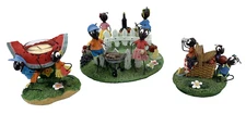 Yankee Candle Ants Summer Cookout Jar Holder, Topper and Tea Light Set of 3