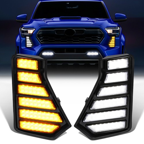 For 2024 2025 Toyota Tacoma LED Fog Light Side Grille Daytime Running Lamp DRL - Bild 2 von 12