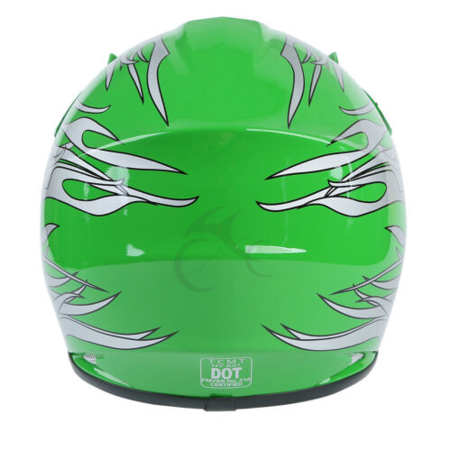 Youth Kids Gloves / Goggles Motorcross Dirt Bike Off Road Motorcycle Helmet DOT - Picture 9 of 19