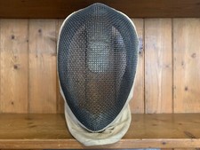 vintage fencing mask/helmet, fencing, fencing mask