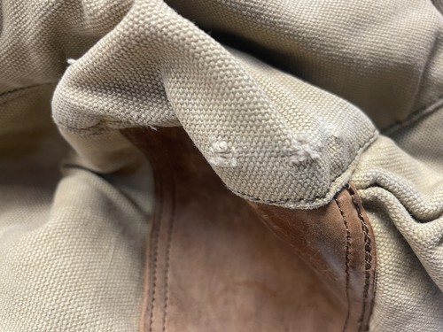 Muchuan große beige Kuriertasche aus braunem Leder ~ ICH BIN LEGEND TASCHE ~ - Bild 4 von 12