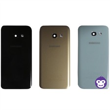 Genuine Samsung A3 2017 A320 Rear Back Glass Battery Camera lens Panel Cover
