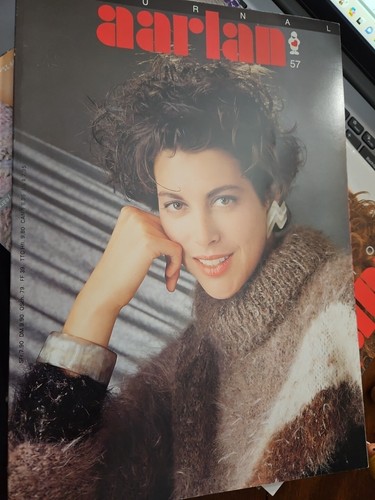 Aarlan Knitting Pattern Vintage Magazine #57 English  - Picture 1 of 21
